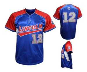 Nama adat Sublimated baju Sofbol percetakan