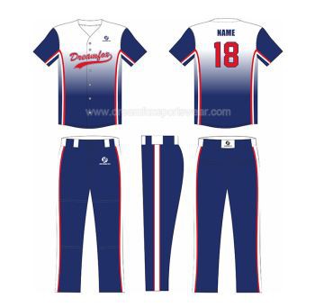 Rekaan Sublimated Your Own Team Baseball Clothing